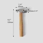 Smashing Walnut Round Head Wooden Handle Hammer Car Escape Tool Hand Hammer Multi Function Mini Hammer