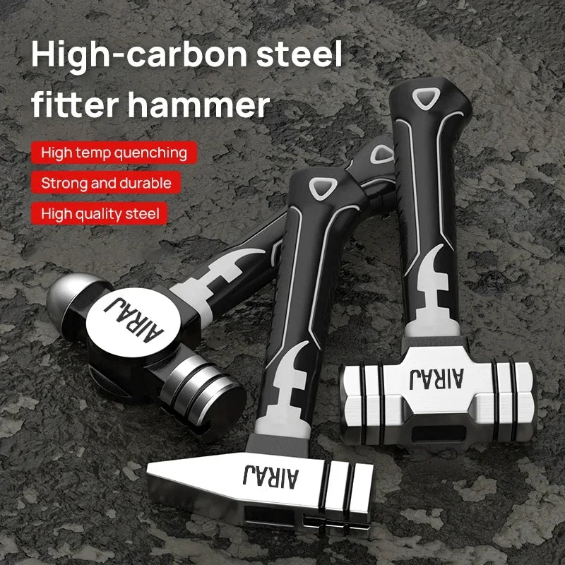 Mini Octagon Hammer Claw Hammer Special for Woodworking Household Hammers Multifunction Magnet Seiko Short Handle Tools