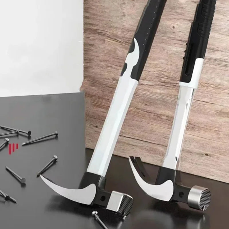 Multifunctional Sheep Horn Hammer Industrial Grade Decoration Household Hammer Wrapped with Glue Non Slip Hardware Tool