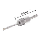 1Pc 30-150mm SDS-Plus Concrete Wall Hole Saw Hammer Drill Bit  with Circular Shaft Cutting Tool Masonry Cement Block
