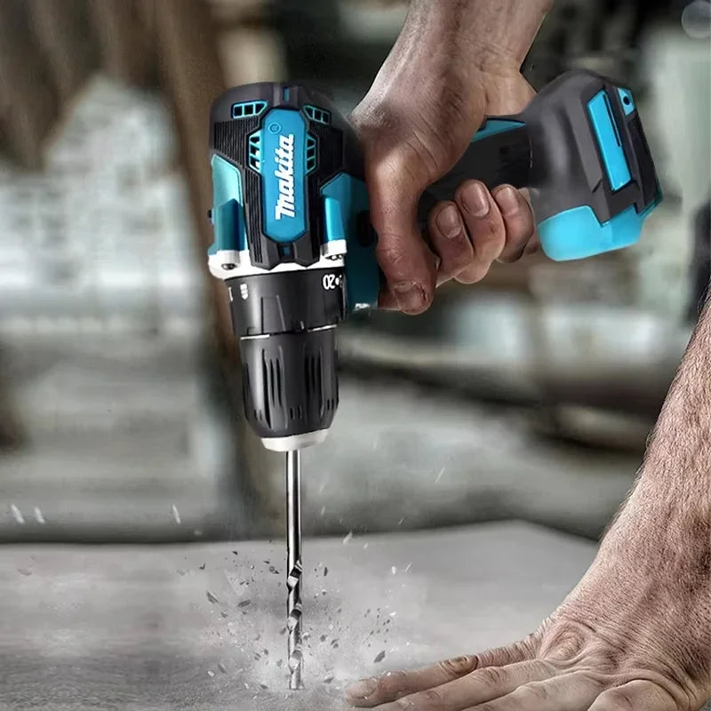 Makita 18V Battery DDF487 10MM Screwdriver Brushless Electric Drill Impact Drill Of Decoration Team Power Tools For Makita