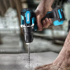 Makita 18V Battery DDF487 10MM Screwdriver Brushless Electric Drill Impact Drill Of Decoration Team Power Tools For Makita