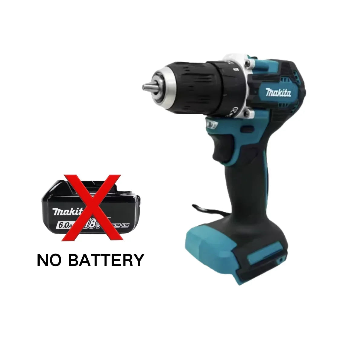 Makita Original. DDF487 Cordless Driver Drill Brushless Electric Impact Screwdriver Rechargeable Power Tool 18V