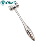 Dental Bone Hammer Double-headed Nylon Stainless Steel Handle Autoclave Teeth Surgical Extraction Tool Dentist Instrument