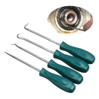 4Pcs 135mm Oil Seal Screwdrivers Set Car Auto Vehicle Pick Hooks for Garages General-Plumbers Mechanics Workshop Tools