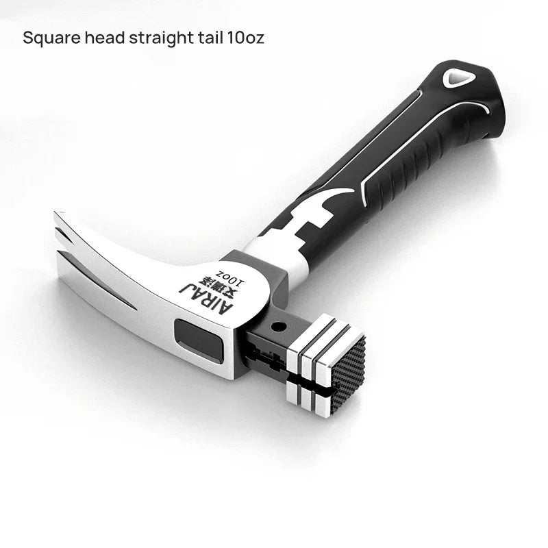 Mini Octagon Hammer Claw Hammer Special for Woodworking Household Hammers Multifunction Magnet Seiko Short Handle Tools