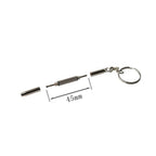 3 In 1 Eyeglass Screwdrivers Repair Kit with Keychain Watch Repair Glasses Screwdriver Recision Screw Driver Tools Accessories