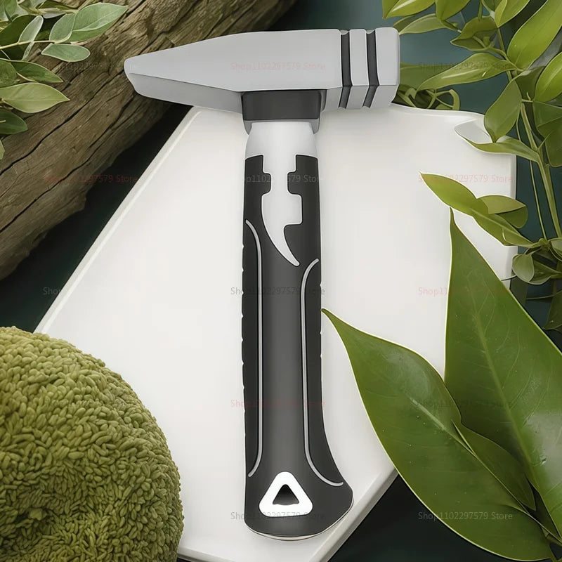 Small Claw Hammer Mini Fitter Nail Hammer Octagonal Hand Tool for Woodworking Carpentry DIY Home Repair Indoor Outdoor Use