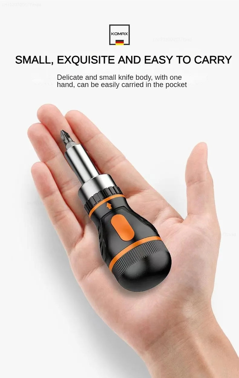 Xiaomi 9 In 1 Adjustable Ratcheting Screwdriver Set Magnetic Nut Driver Tools Multifunctional Electronic Repair Hand Screwdriver