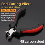 Mini Pliers Diagonal Pliers Wire Round Mouth Bent Long Needle Nose Cutter Handcraft Beading For DIY Small Jewelry Pliers Tools