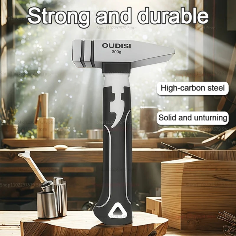 Small Claw Hammer Mini Fitter Nail Hammer Octagonal Hand Tool for Woodworking Carpentry DIY Home Repair Indoor Outdoor Use