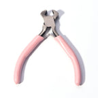 Portable Pink Color Stainless Steel Pliers Tools Round Nose Cutting Wire Pliers For Crafts Beading DIY Jewelry Making Supplies