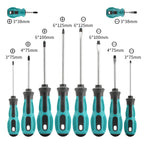 10Pcs Precision Screwdriver Set Hand Multi-tool Kit SL and PH Magnetic Bit Insulated Handle Screw Driver Repair Tools