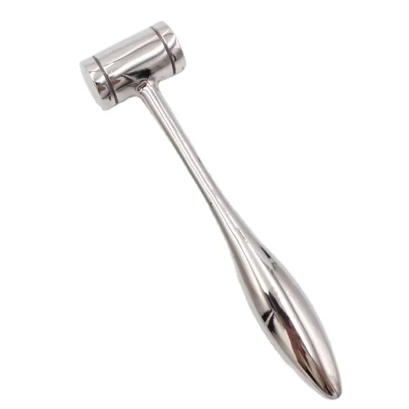 Dental Bone Hammer Double-headed Nylon Stainless Steel Handle Autoclave Teeth Surgical Extraction Tool Dentist Instrument