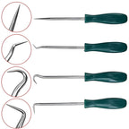 4Pcs 135mm Oil Seal Screwdrivers Set Car Auto Vehicle Pick Hooks for Garages General-Plumbers Mechanics Workshop Tools