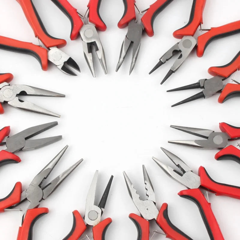 Multifunctional Hand Tools Jewelry Pliers Equipment Round Nose End Cutting Wire Pliers For Jewelry Making Handmade Accessories