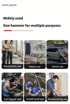 1pc Integrated Claw Hammer, Professional Woodworking Joinery Home Carpentry Hand Hammer, Nail Hammer, Non-Slip Multifunctional H