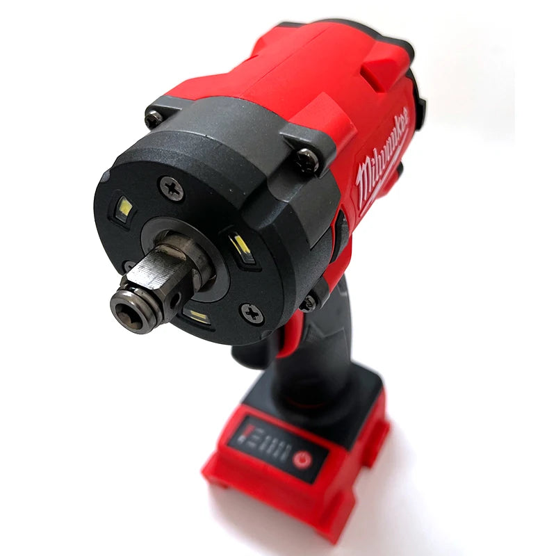 Milwaukee Brushless Cordless 1/2 Electric Wrench Car Truck Repair Screwdriver Impact Drill Rechargable For 18V Battery Tools