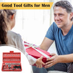 FOCSE 46 Pieces 1/4 Inch Drive Socket Ratchet Wrench Set, With Bit Socket Set, Metric And Extension Bar For Auto Repairing