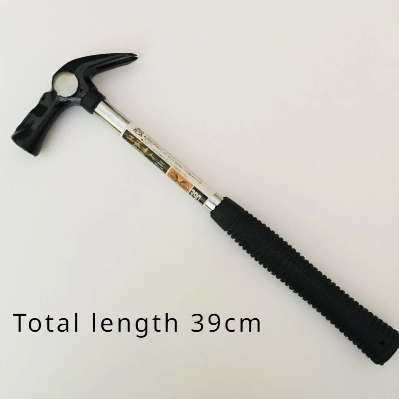 Woodworking Professional Nail Hammer High Carbon Steel Non Slip Handle with Magnet Multifunctional Household Hammer Hand Tools