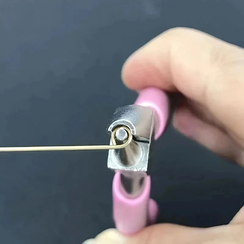 Premium 5-Inch Jewelry Pliers: Expert-Grade Concave Tool for Flawless Wire Loops & DIY Crafts – A Must-Have for Precision Jewelr