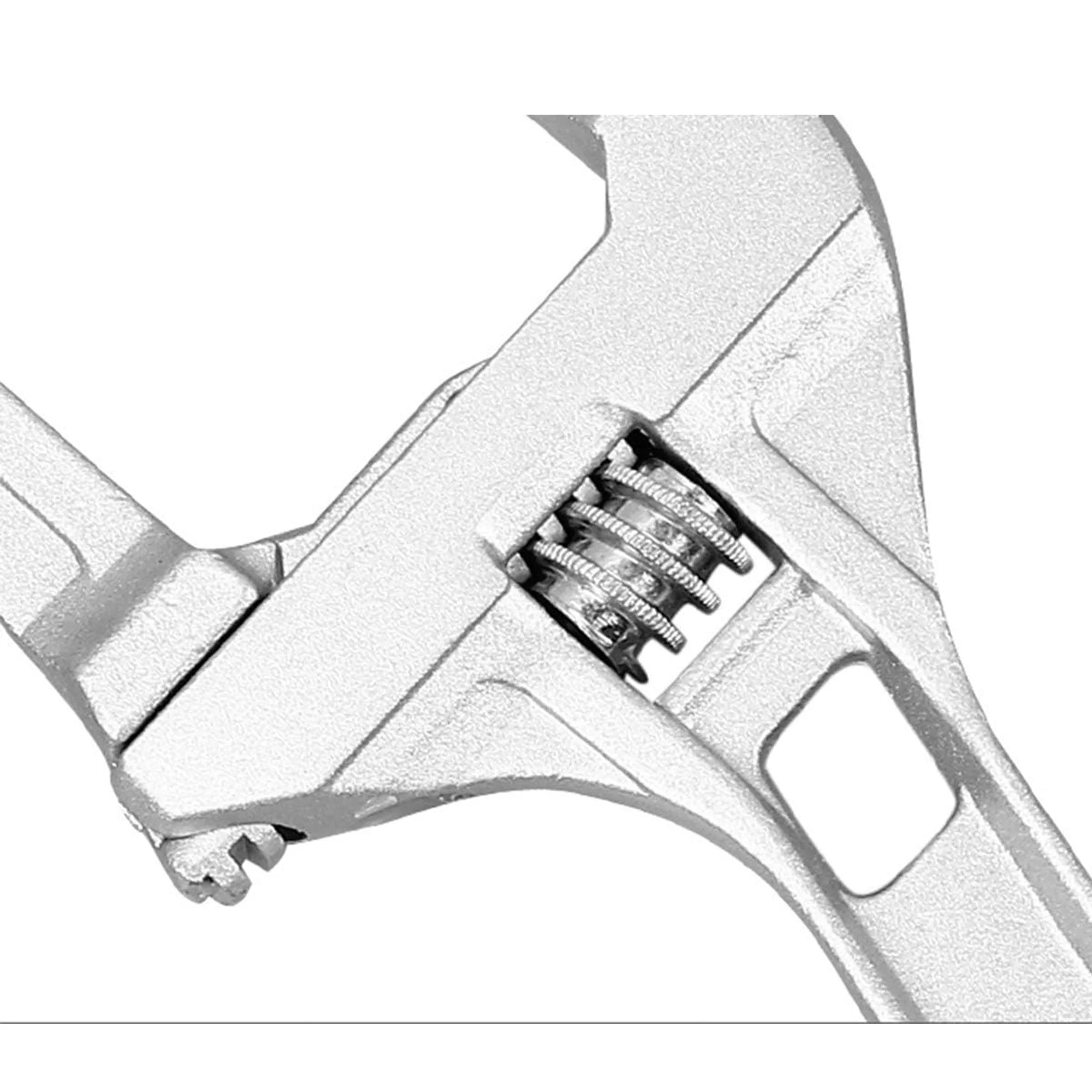 Mini Adjustable Bathroom Adjustable Wrench Strong Clamping Large Open End Multifunctional Aluminum Spanner Bathroom Repair Tool