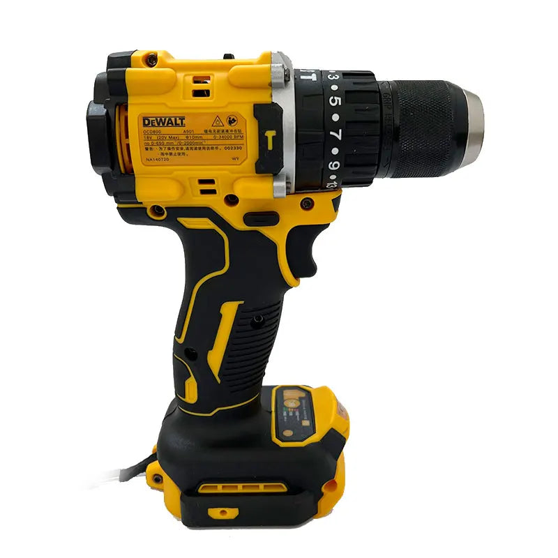 Dewalt DCD800 2000RPM Cordless Impact Drill 1/2 Inch Brushless Electric Screwdriver Lithium Electric Tool For Dewalt 20V Battery