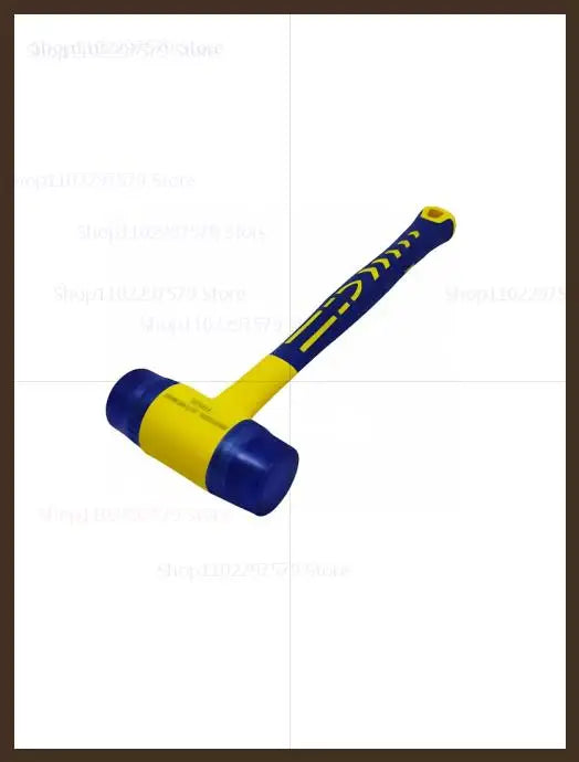 Double Headed Installation Hammer 25-45mm Rubber Handle Detachable Insulated Rubber Mallet for Electrical and Construction Work