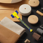 Double Headed Installation Hammer 25-45mm Rubber Handle Detachable Insulated Rubber Mallet for Electrical and Construction Work