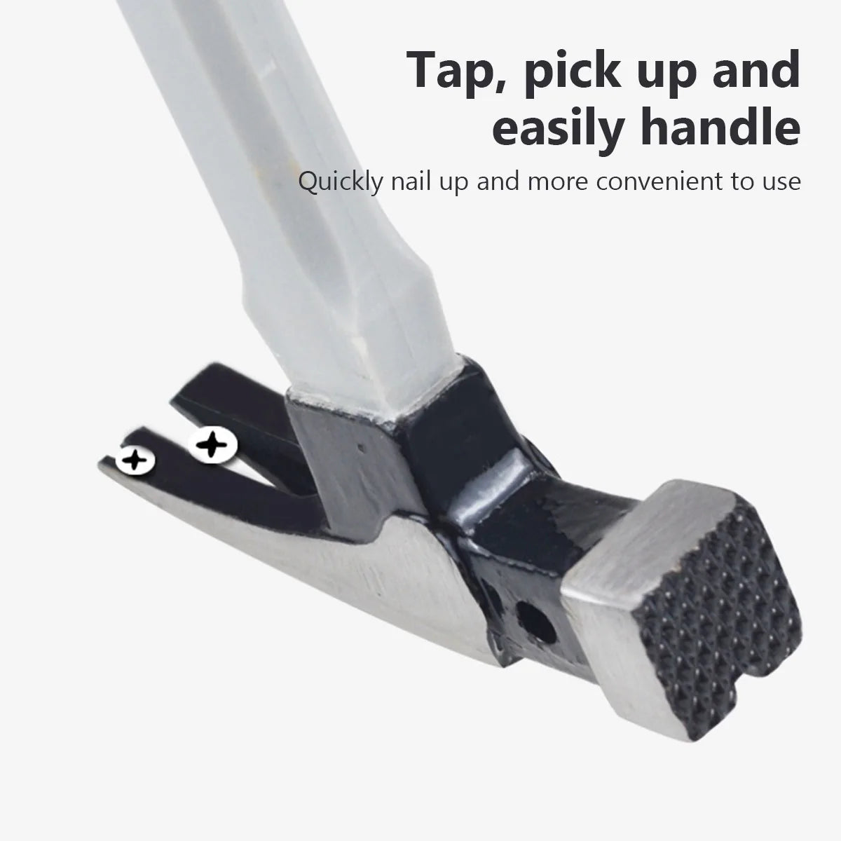 Multifunctional Sheep Horn Hammer Industrial Grade Decoration Household Hammer Wrapped with Glue Non Slip Hardware Tool