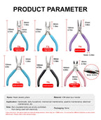 1PC Jewelry Pliers Tools Equipment End Cutting Wire Pliers Hand Tools for DIY