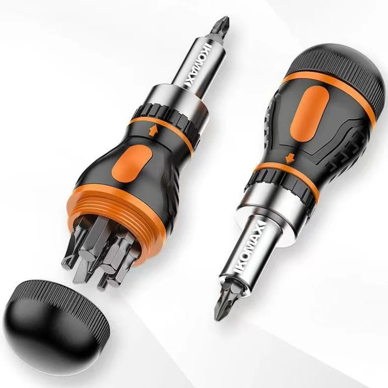 Xiaomi 9 In 1 Adjustable Ratcheting Screwdriver Set Magnetic Nut Driver Tools Multifunctional Electronic Repair Hand Screwdriver