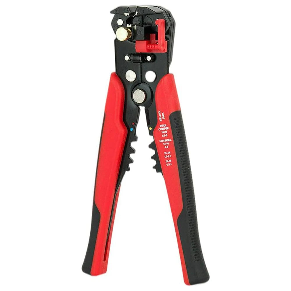 3 in 1 Self-Adjusting Wire Stripper Cutter,Crimping Tool Wire Pliers for Wire Stripping, Cutting,Crimping 10-24 AWG (0.2-6.0mm²