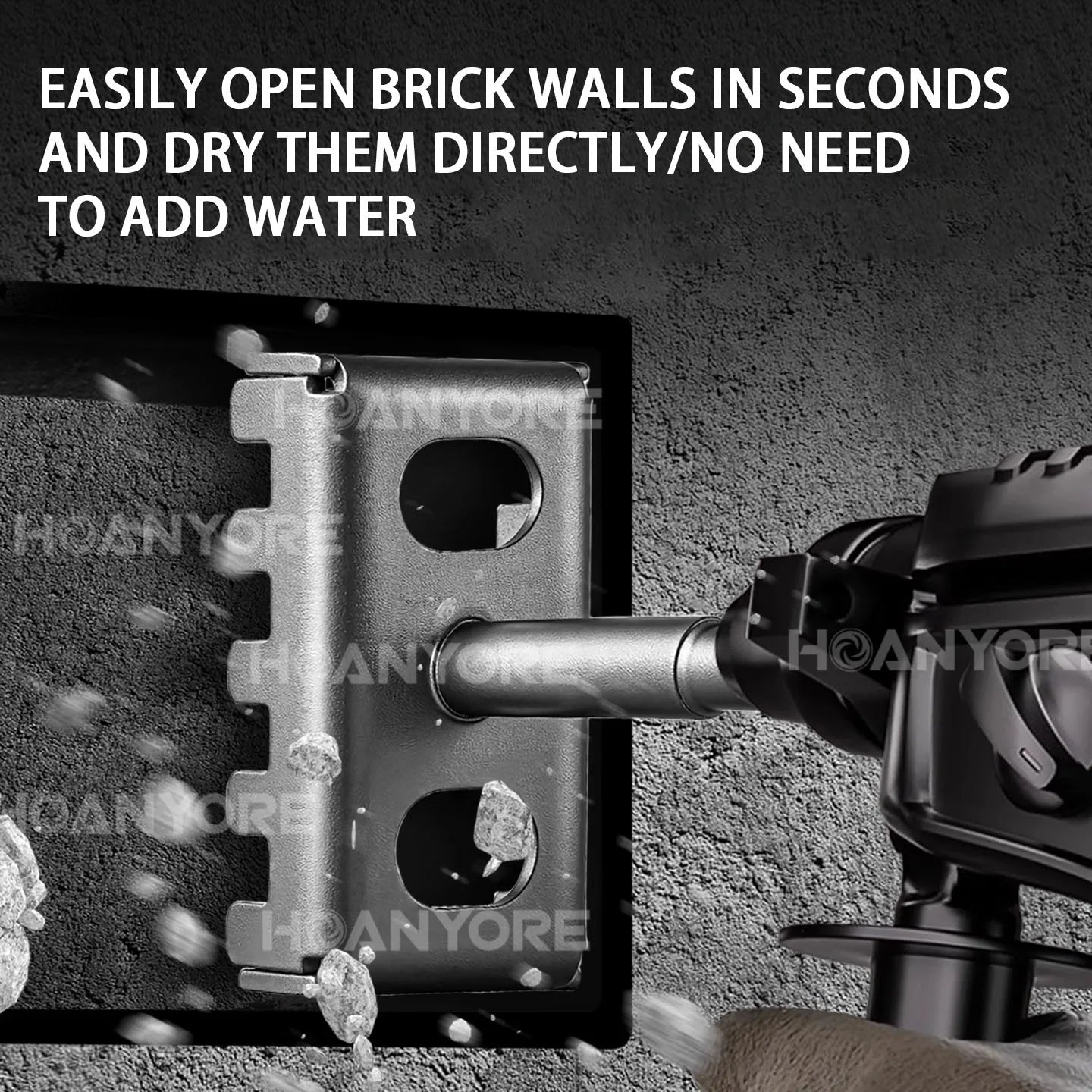 86 hole opener, wire box slotter, electric hammer, square handle, fast square and hard water electrician essential