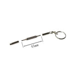 3 In 1 Eyeglass Screwdrivers Repair Kit with Keychain Watch Repair Glasses Screwdriver Recision Screw Driver Tools Accessories