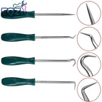 4Pcs 135mm Oil Seal Screwdrivers Set Car Auto Vehicle Pick Hooks for Garages General-Plumbers Mechanics Workshop Tools