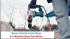 BODA 1500W Brushless Power Hammer 6000RPM Impact For Concrete Brick Steel 30mm Cylinder 0.1s Smart Clutch Vibration Control