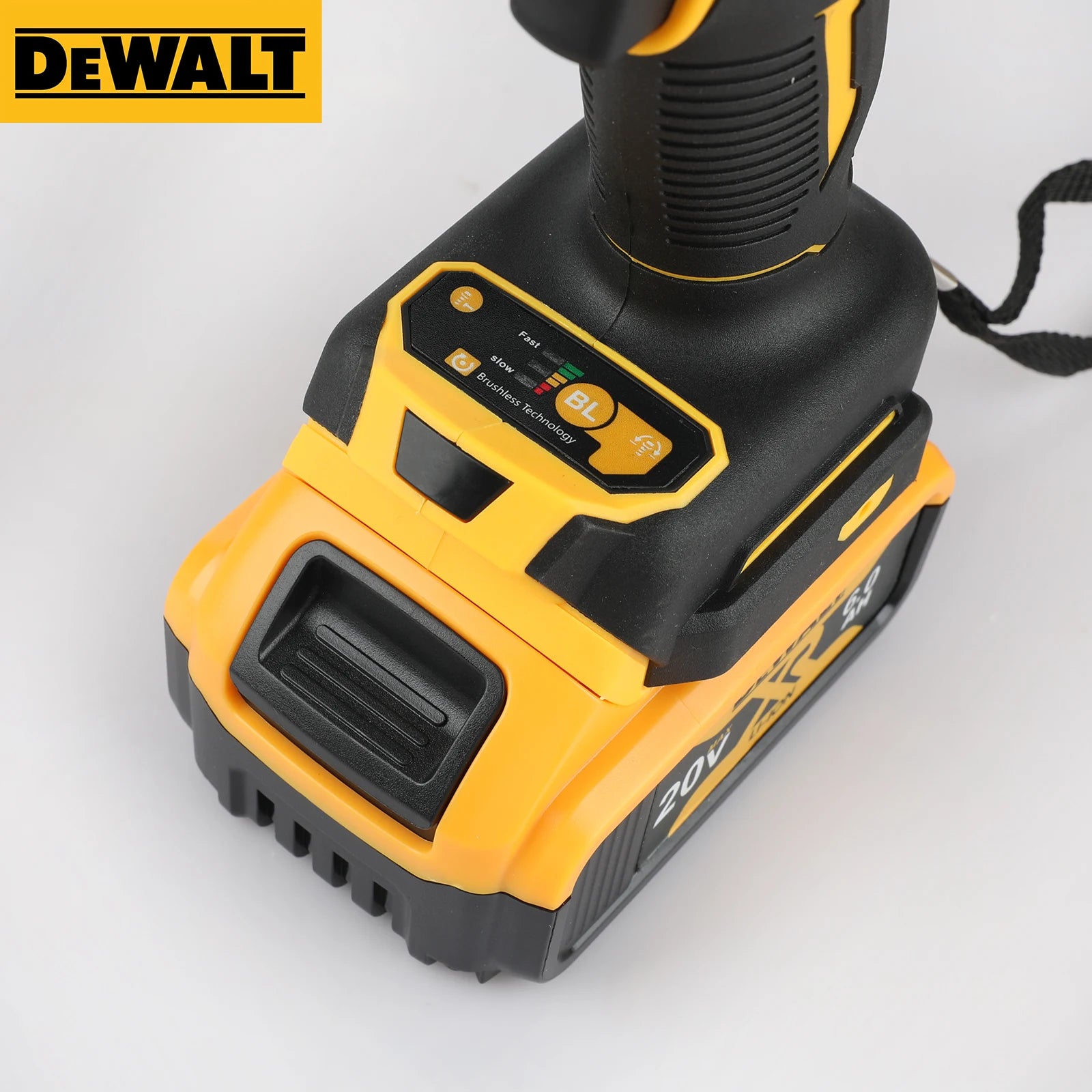 DEWALT DCF922 ATOMIC 20V MAX 1/2 in. Cordless Impact Wrench Variable Speed Electric Wrench with Detent Pin Anvil Bare Tool