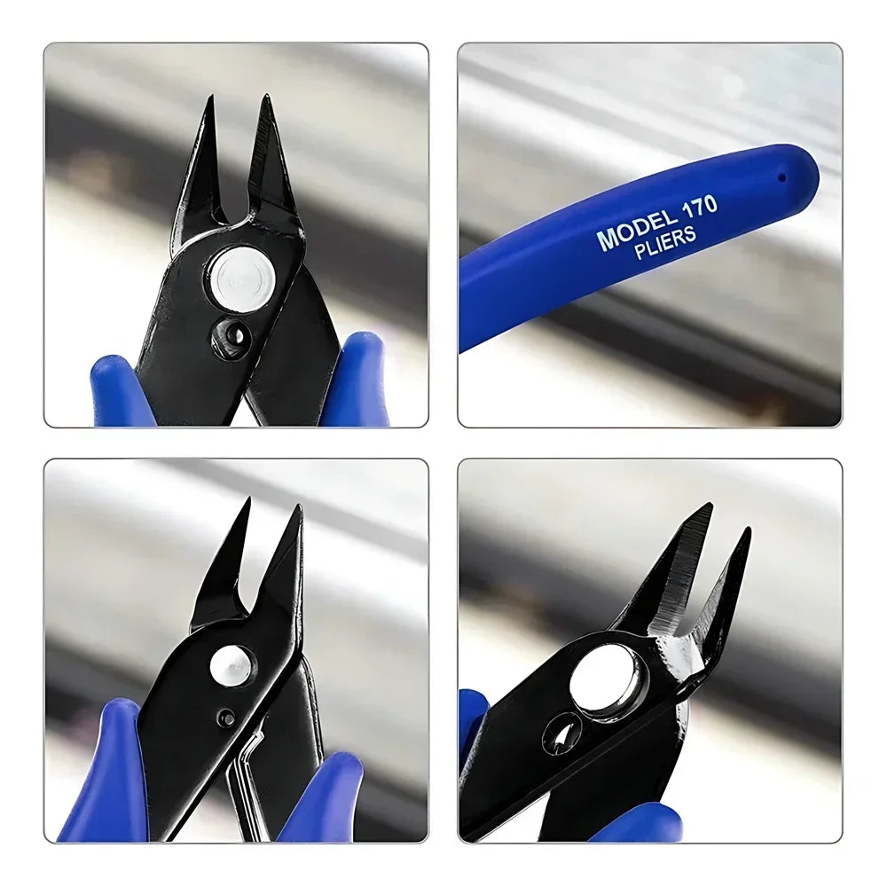 PLATO 170 Wishful Clamp DIY Electronic Diagonal Pliers Side Cutting Nippers Wire Cutter 3D Printer Parts Models Hand Tools