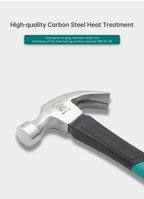 Claw Hammer 8 oz &16 oz Fiberglass General Purpose Claw Hammer, Soft Nonslip Handle & Heat Treated Head