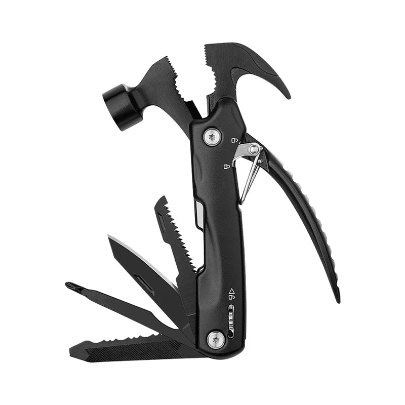 Multi-functional claw hammer, multi-purpose mini hammer, outdoor camping and mountaineering tools, multi-tool pliers, men's gift