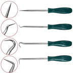 4Pcs 135mm Oil Seal Screwdrivers Set Car Auto Vehicle Pick Hooks for Garages General-Plumbers Mechanics Workshop Tools