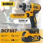 Dewalt DCF887 Brushless Electric Impact Driver Cordless Screwdriver Electric Impact Drill For Dewalt 20V Battery