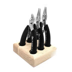 Jewelry Pliers Set, Jewelry Making Tools, Mini Pliers Kit with Wood Pallet, Pliers for Jewelry DIY Crafting Beading