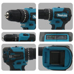🔋🔋Original Makita DDF487 Cordless Driver Drill Brushless Electric Impact Screwdriver Rechargeable Power Tool 18V With battery