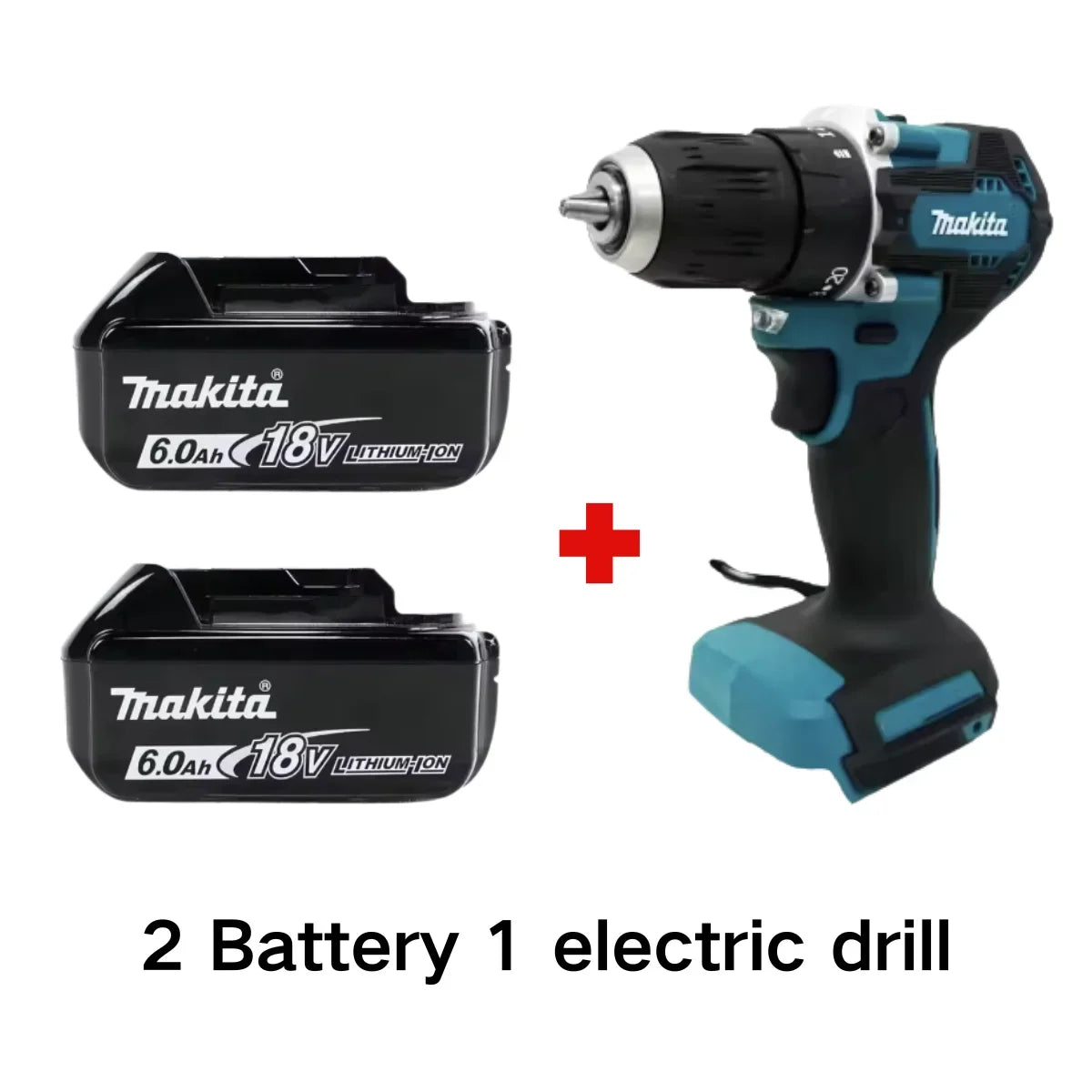 Makita Original. DDF487 Cordless Driver Drill Brushless Electric Impact Screwdriver Rechargeable Power Tool 18V