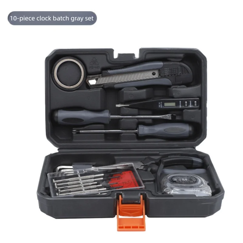 ZTEN New Multi-functional Hardware Toolbox Repair And Installation Hardware Tool Set With Safety Hammer Sheep Horn Hammer