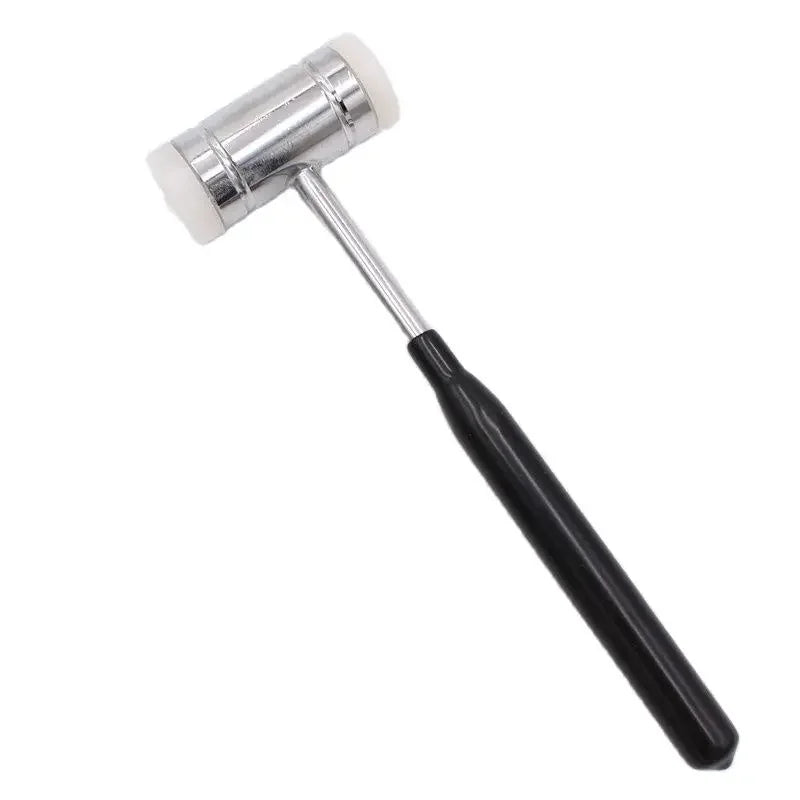 Dental Bone Hammer Double-headed Nylon Stainless Steel Handle Autoclave Teeth Surgical Extraction Tool Dentist Instrument