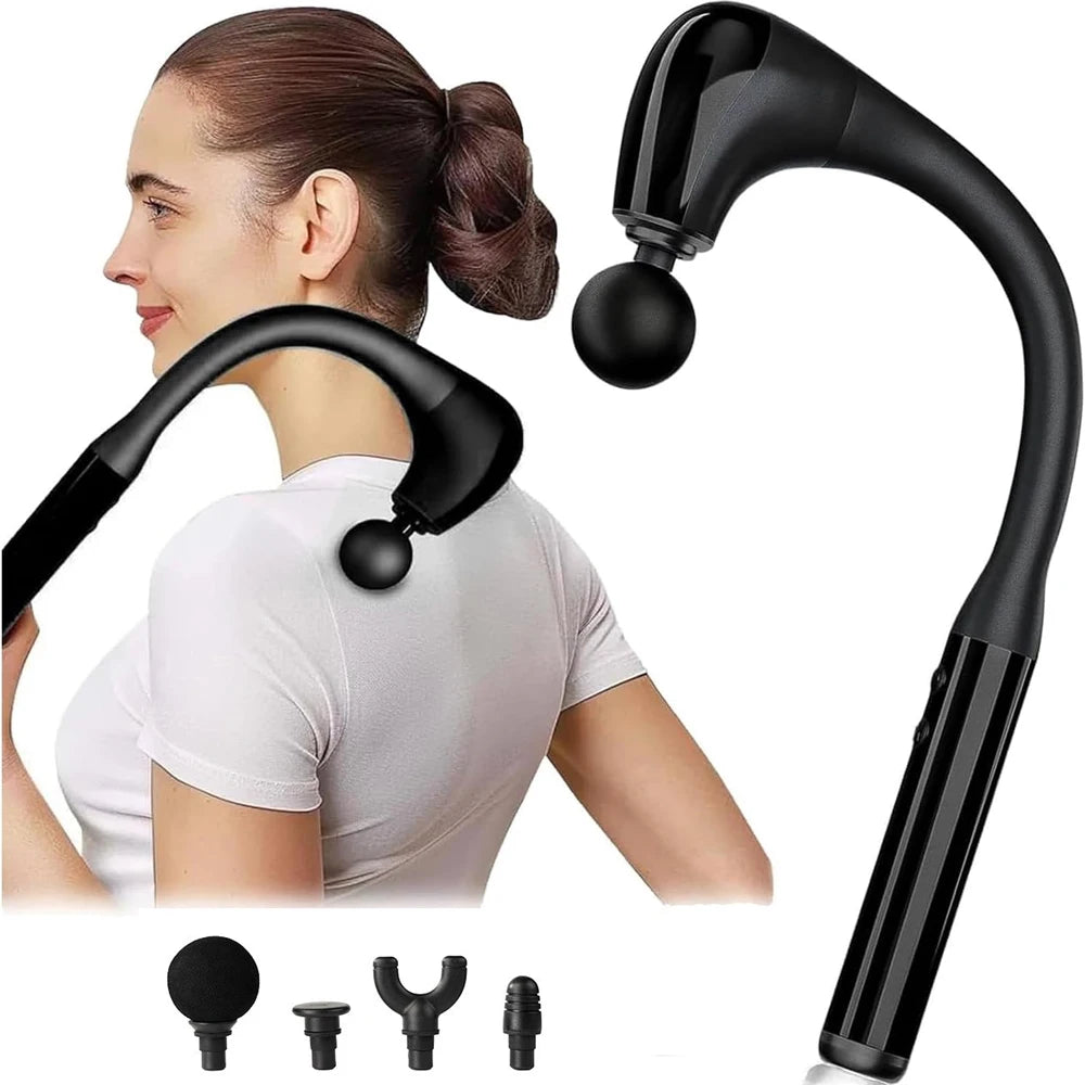 2025 Smart Fascia Gun Electric Massager Massage Hammer Electric Fascia Gun Home Handheld Hammer Back Artifact Christmas Gift