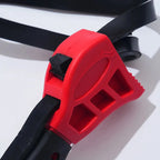 6inch Belt Wrench Oil Filter Puller Strap Spanner Chain Wrench Strap Opener, Adjustable   Disassembly Tool